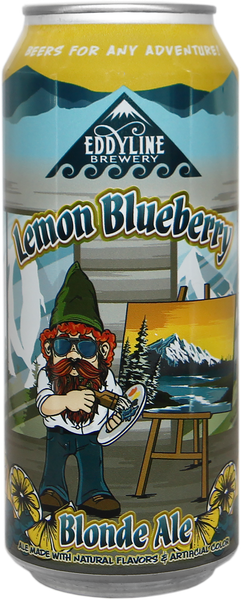 Lemon Blueberry Blonde Ale can